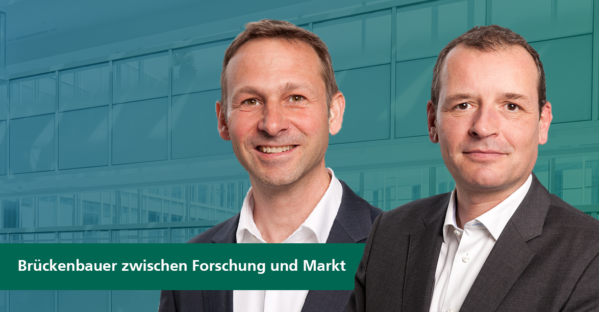 Das Betreuer-Tandem Kai-Olaf Preiss (Sachgebietsleiter Recht &amp; Jurist) und Andreas Aepfelbacher (Stellv. Leiter &amp; Sachgebietsleiter Investment Manager)